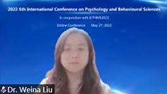 演讲嘉宾 Dr. Weina Liu
