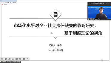 Oral: Zhang Rui